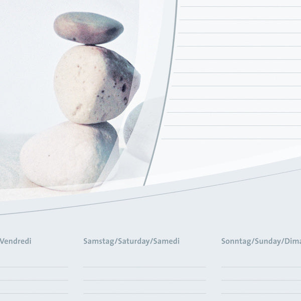 Sigel Si-Ho370 Desk Ondergers 59.5x41cm 30 sheet with Calendar Harmonie