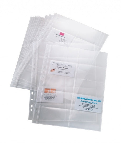 Sigel si-vz351 Business Card Cover fir Geschäftskaart A4 2 Reihen