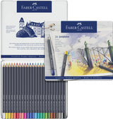 Faber castell fc-114724 kleurpotlood faber-castell goldfaber etui à 24 stuks