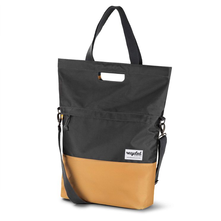 Urban Proof 20l Bicycle Bag - šedá - yellow - unisex - voda odolný - recyklovaný materiál pro domácí zvířata