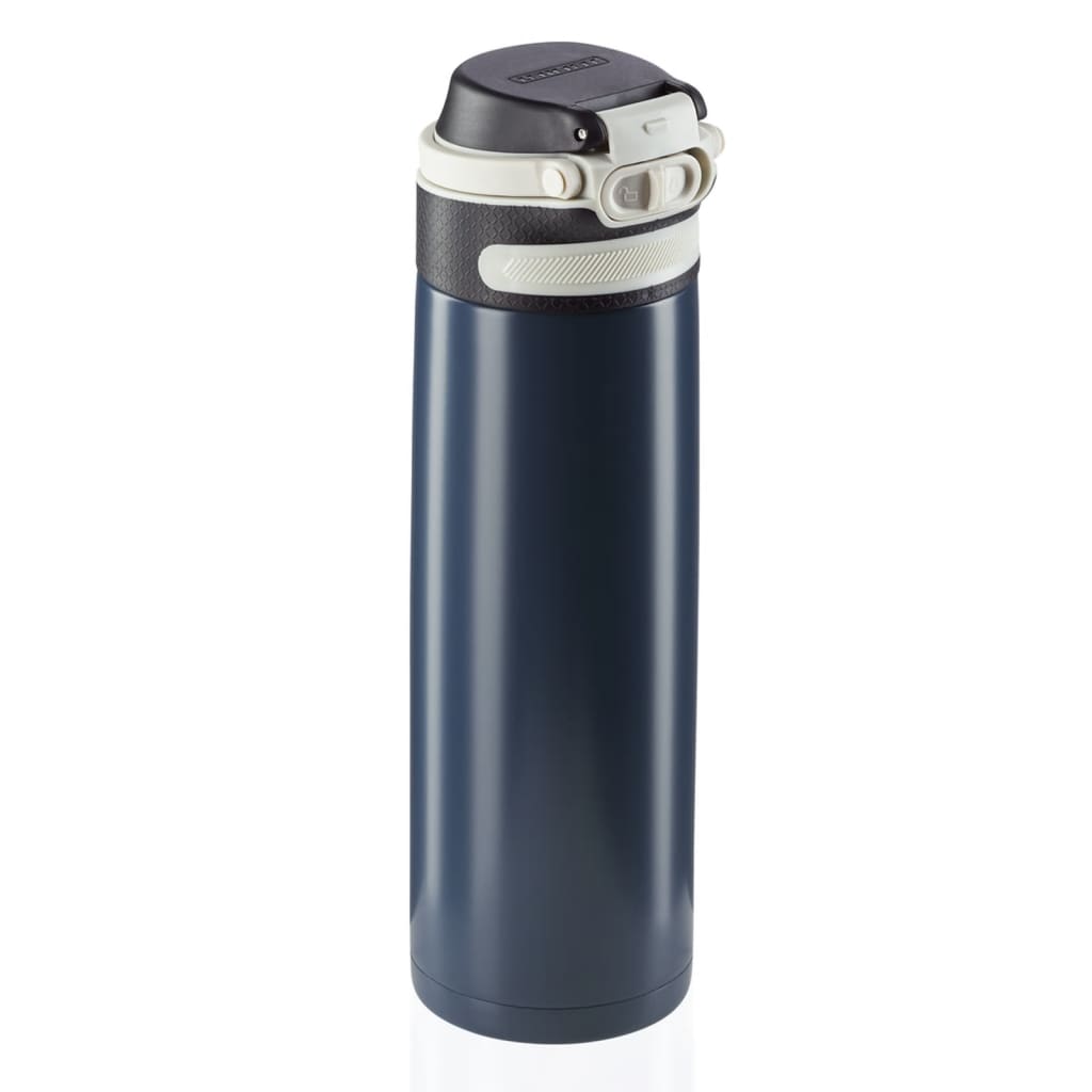 Leifheit Leifheit Thermosfless flip 600 ml of dark blue
