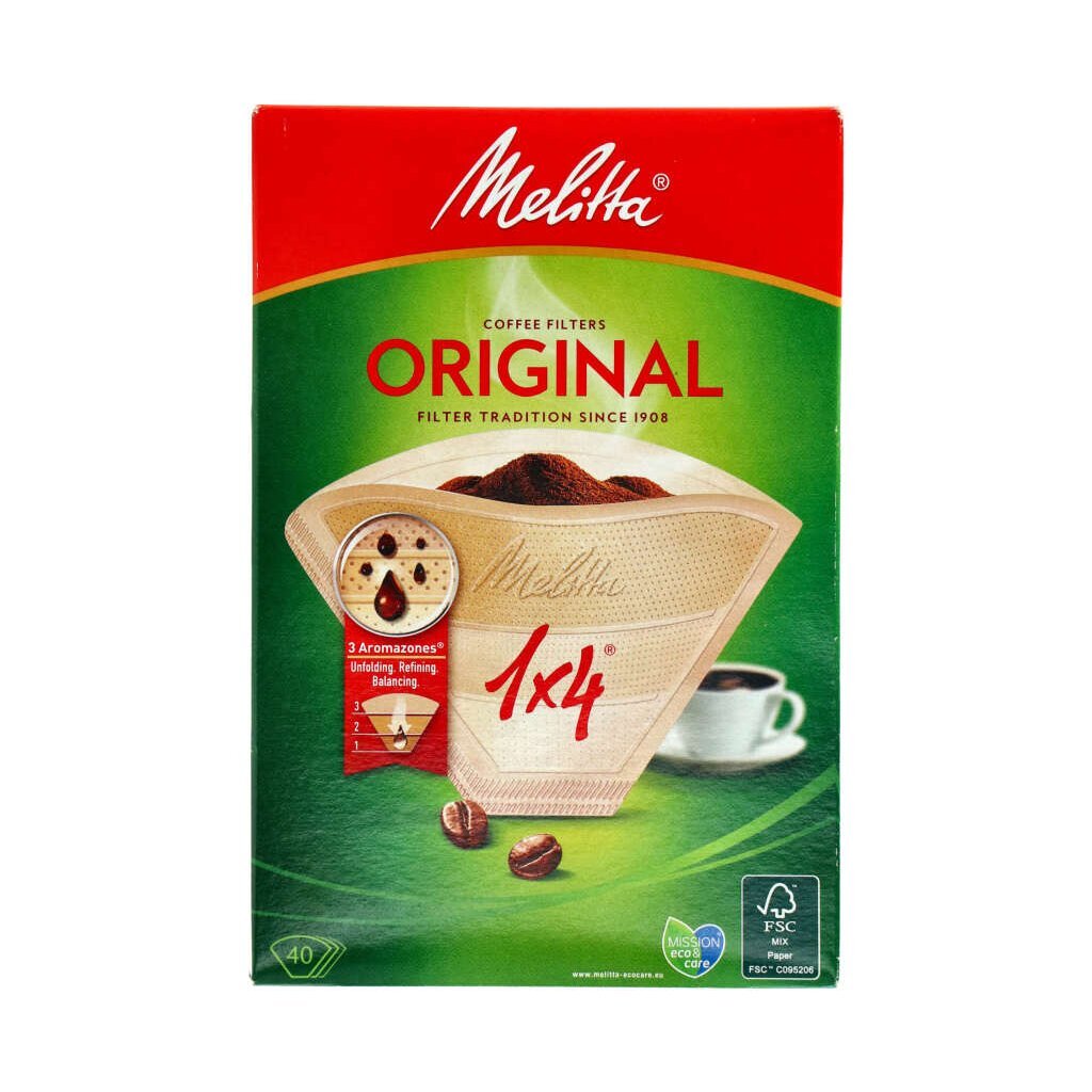 Melitta filtrira 1x4 40 kosov rjava