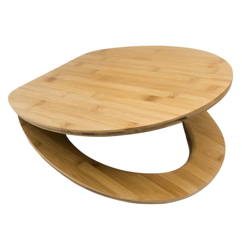 Kugel Picket Toilette Brëller Tama Soft-zou natierlechen Bambus