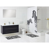 MAPPORE DI SCHEMA RIDDER ZEBRA 54X54 CM BIANCO E NERO