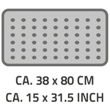 Lagerbad mat Anti-Rutsch Playa 80x38 cm neon bloen 58303