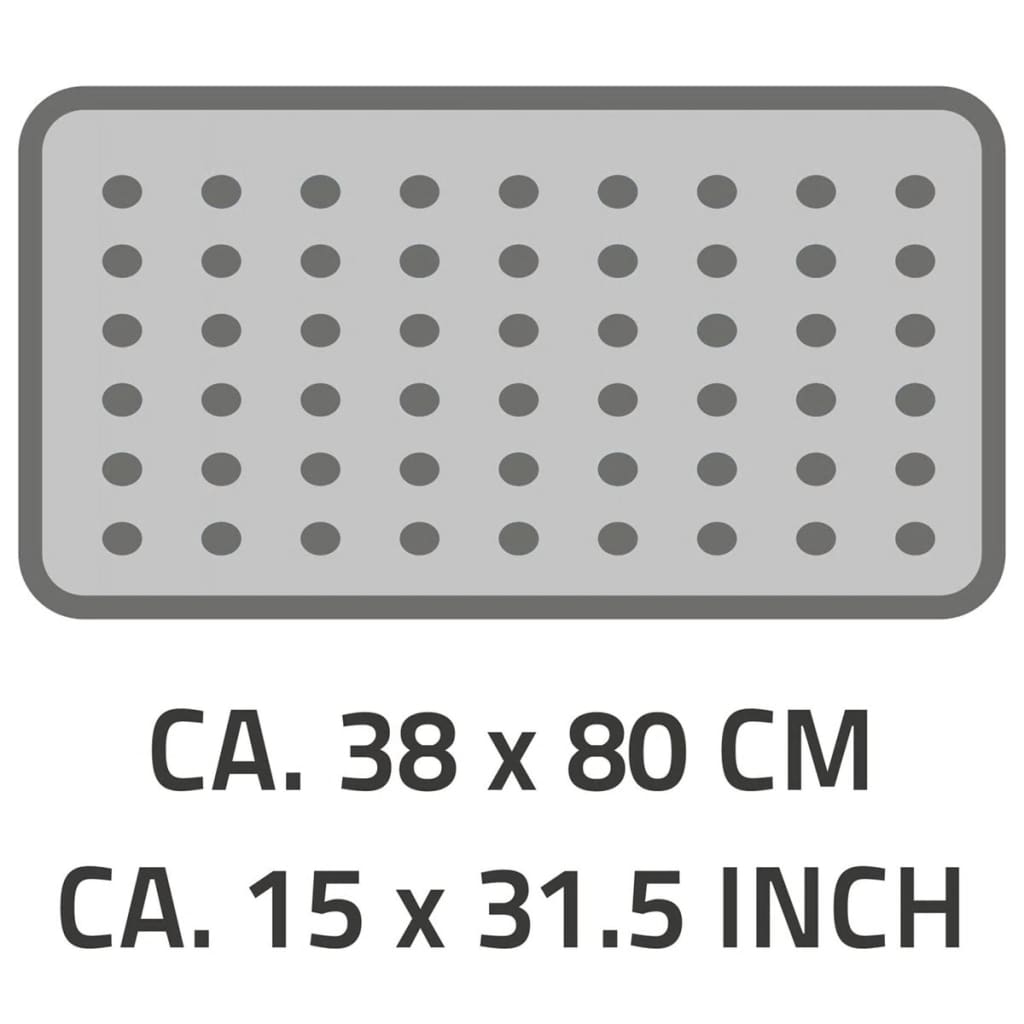 Bagderbad Mat Anti-Rutsch Playa 80x38 cm schwaarz 68310