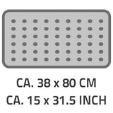 Bagderbad Mat Anti-Rutsch Playa 80x38 cm schwaarz 68310