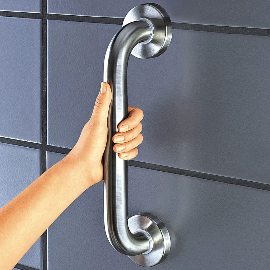 Manico del bagno Ridder da 30 cm in acciaio inossidabile spazzolato A00130051