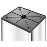 Hailo 0860-211 BIG-BOX SWING XL WASTE BUT 52L stainless steel