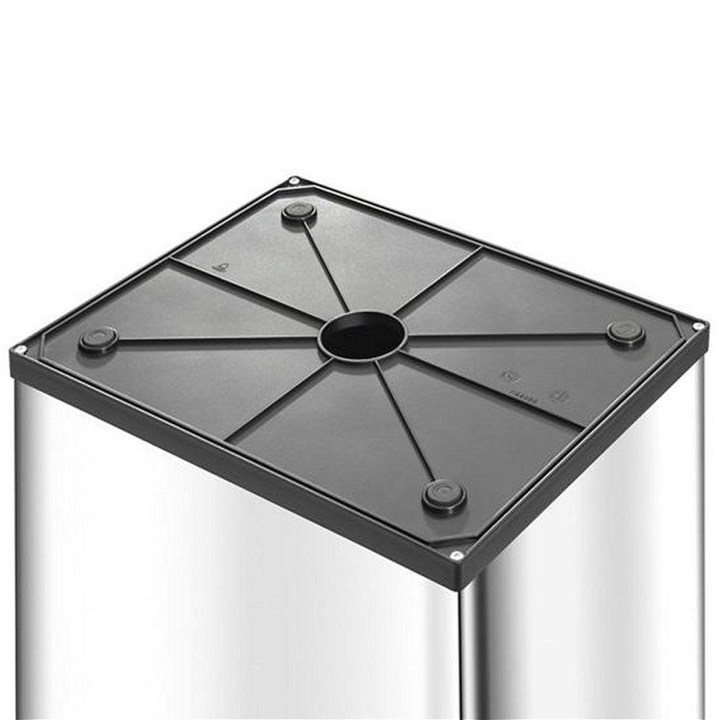 Hailo 0860-221 BIG-BOX SWING XL PUSLES BAN 52L SILVER