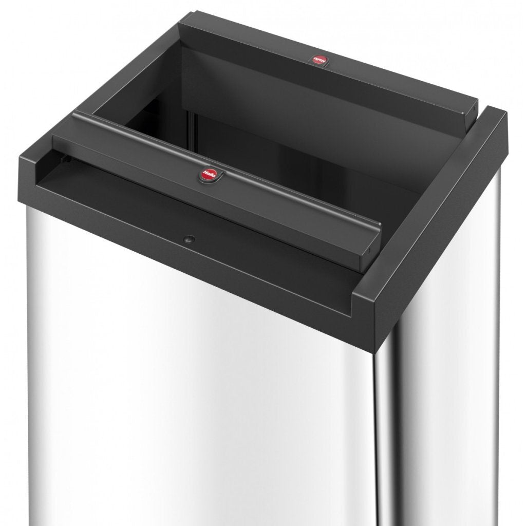 Hailo 0860-231 BIG-BOX SWING XL WASTE BUT 52L WHITE