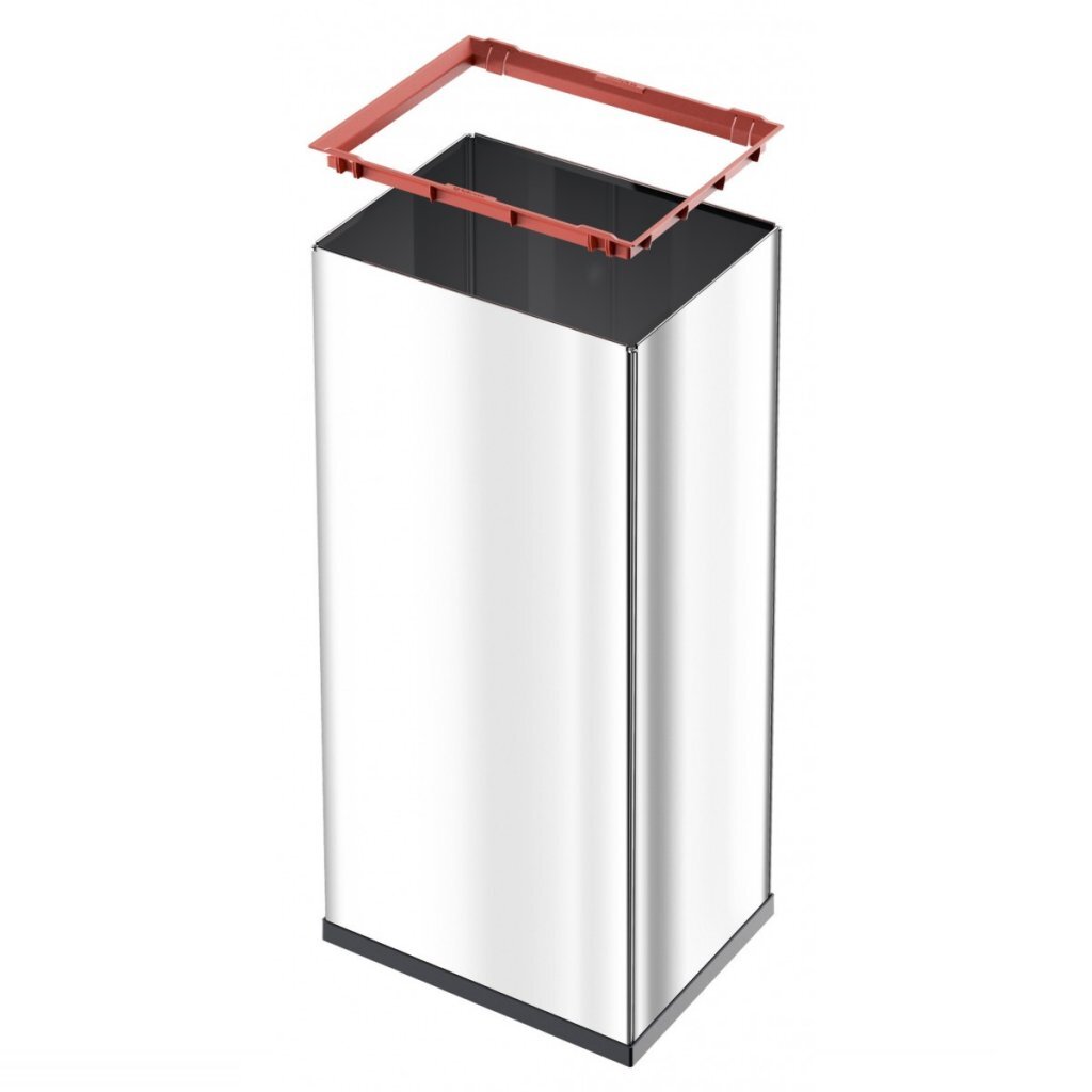 Hailo 0860-231 BIG-BOX SWING XL WASTE BUT 52L WHITE