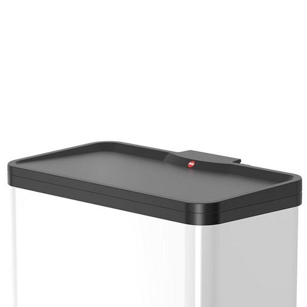 Hailo pedal bin oko duo plus size L 17+9 l white 0630-230