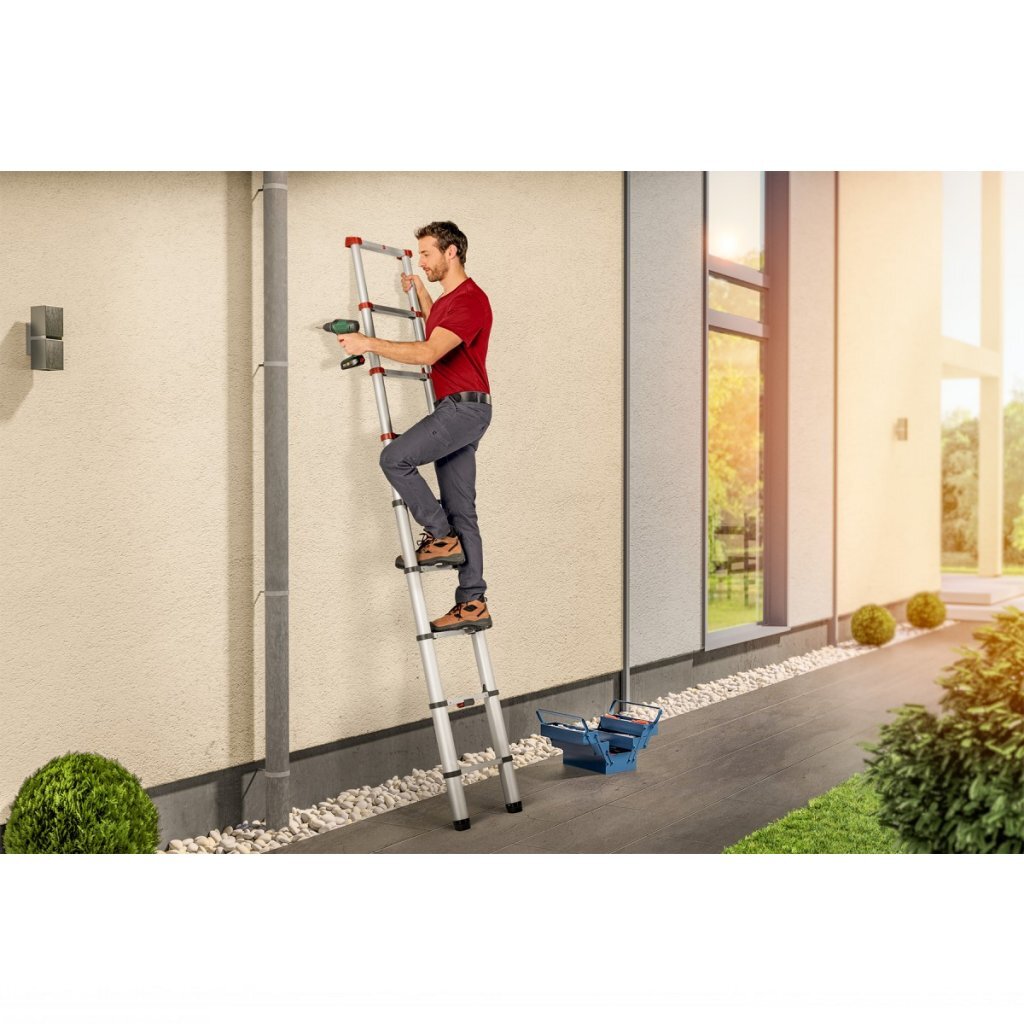 Hailo Telescope Ladder Flexline 260 264 cm aluminij 7113-091