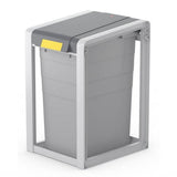 Hailo 0935-202 Profilin Öko XL (Basiseinheit) Abfallabscheider 38L Grau