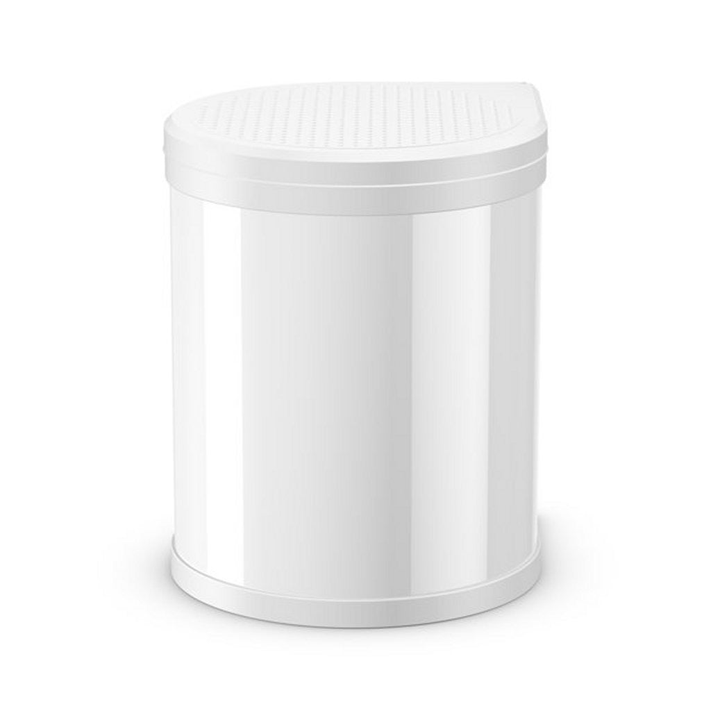 Hailo inbouw afvalemmer compact-box maat m 15 l wit 3555-001