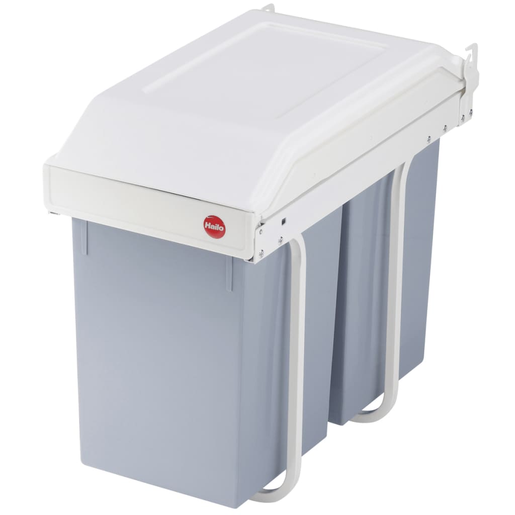 Hailo built-in waste bin Multi-box Duo size L 2x14 L Crème 3659-001