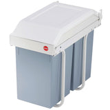 Hailo built-in waste bin Multi-box Duo size L 2x14 L Crème 3659-001
