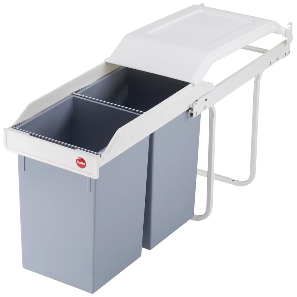 Hailo built-in waste bin Multi-box Duo size L 2x14 L Crème 3659-001