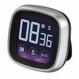 Xavax Kitchen Timer Touch Digital Silver Black