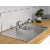 Schütte schütte eenknops mixer estesa estesa albatros chrome -colorata