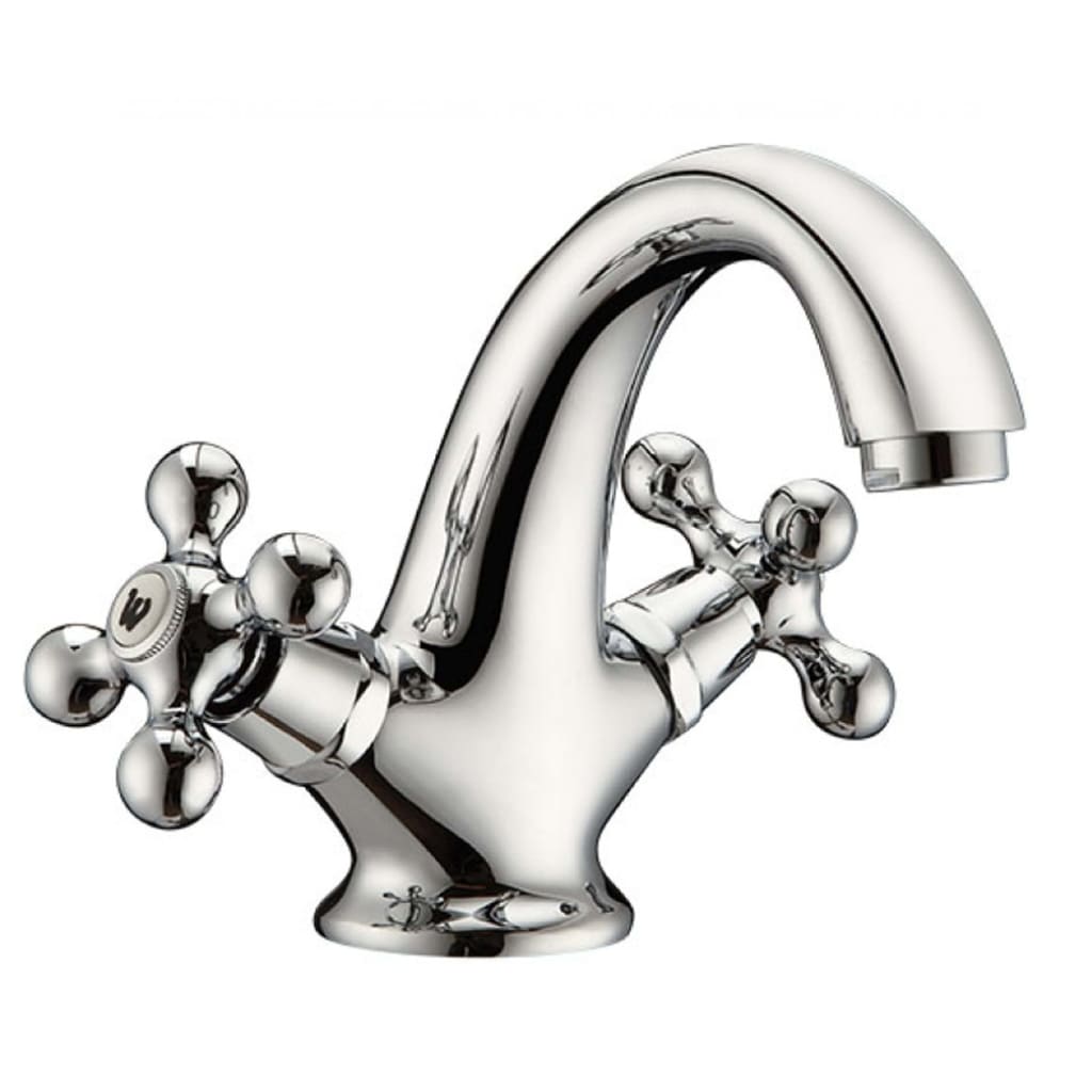 Schütte Schütte Washbasin mixer two -buttons each chrome -colored