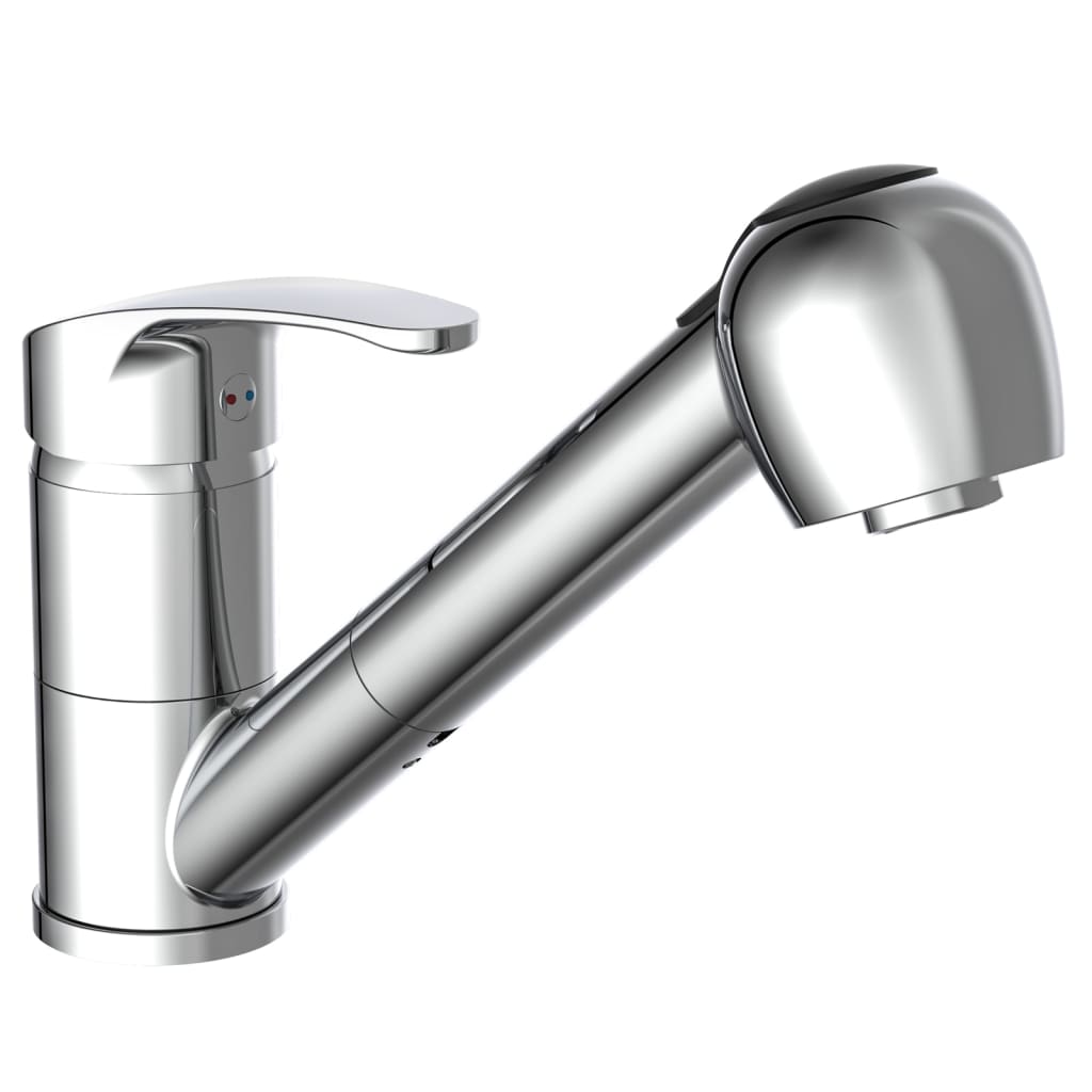 Schütte schütte un mixer button monouso beziani chrome -colored