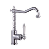 Schütte Schütte Eenknops Mixer Old Style Chrome -Colored