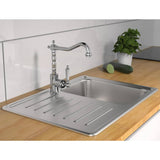 Schütte Schütte One -Button Mixer s vysoce výstupním starým chromem -
