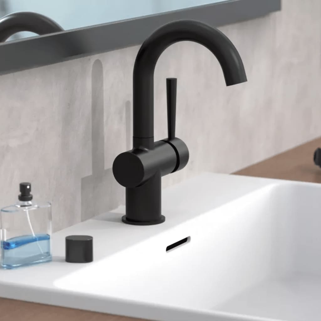 Schütte Schütte Washbasin, pomešan s svilenim Cornwall Matzwart