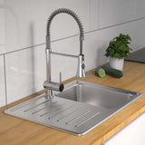 Schütte Schütte One -Kutton Mixer med Spiral Spring Cornwall Low Pressure Chrome