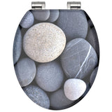 Schützt Schütten Tilet-Sëtz mat Soft-Top Stone