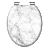 Schütt Toilette Sëtz mat mëllen-zoue Marmor Steen