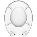 Schütt Toilette Sëtz mat mëllen-zouen Oasis MDF Héich Glanz
