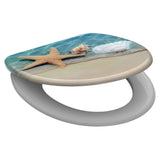 Asiento de inodoro Schütte con playa de cierre suave