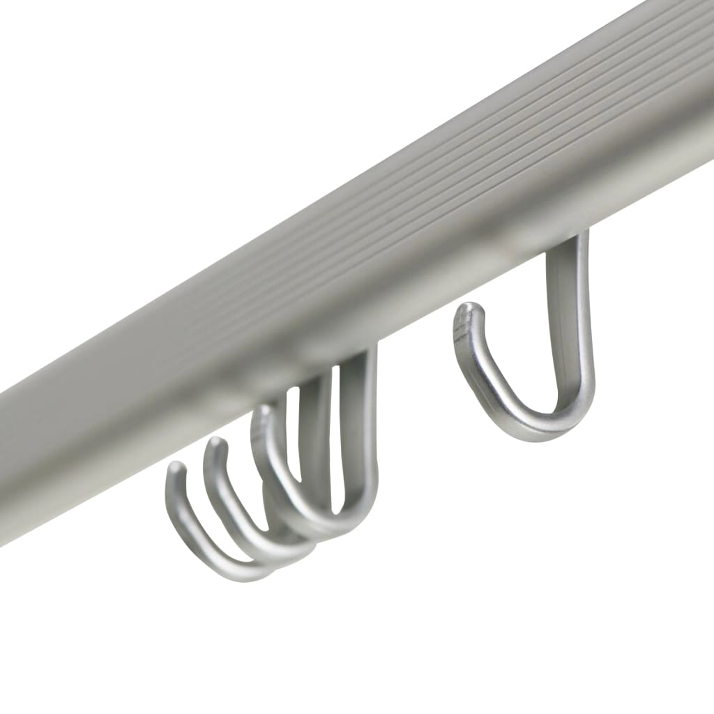 Sealsekin Dusch Rurtain Rod Set Set einfach-Roll Matalluminum