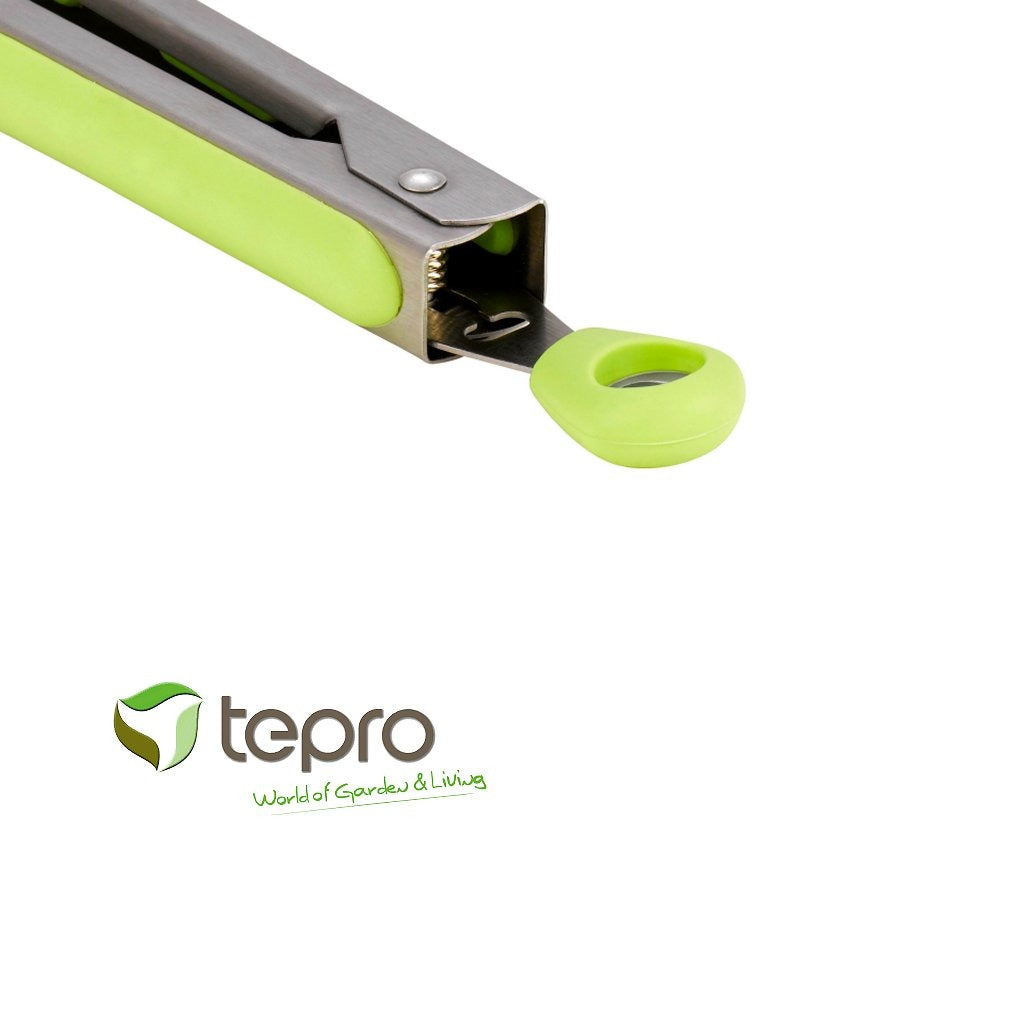 Gepro 8344 Barbecuetang in acciaio inossidabile verde