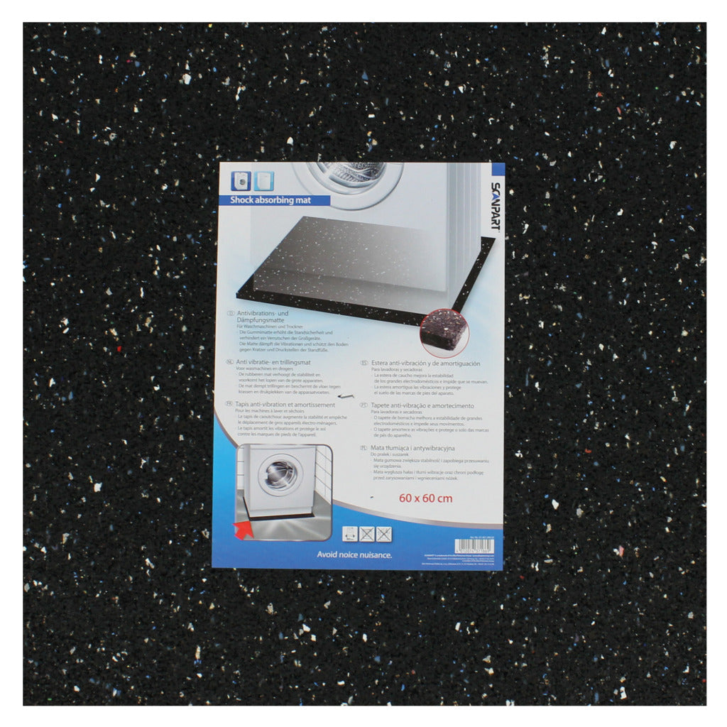 ScanPart -Anti -Vibrationsmatte 60x60x0.8 SW