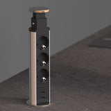 Schütte Socket built -in triple E1 Black