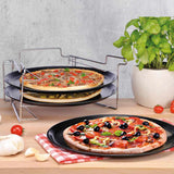 Ahoj 4-dílná pizza pečení sada černá