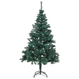Ahoj vánoční strom s kovovým standardem 180 cm zelená
