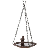 Ciao bagno uccello appeso 20,5 cm marrone