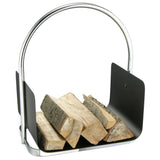 Ciao supporto per legna da ardere 40.5x30x47 cm di colore argento