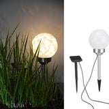 Ciao ciao da giardino a led a led rotante 15 cm