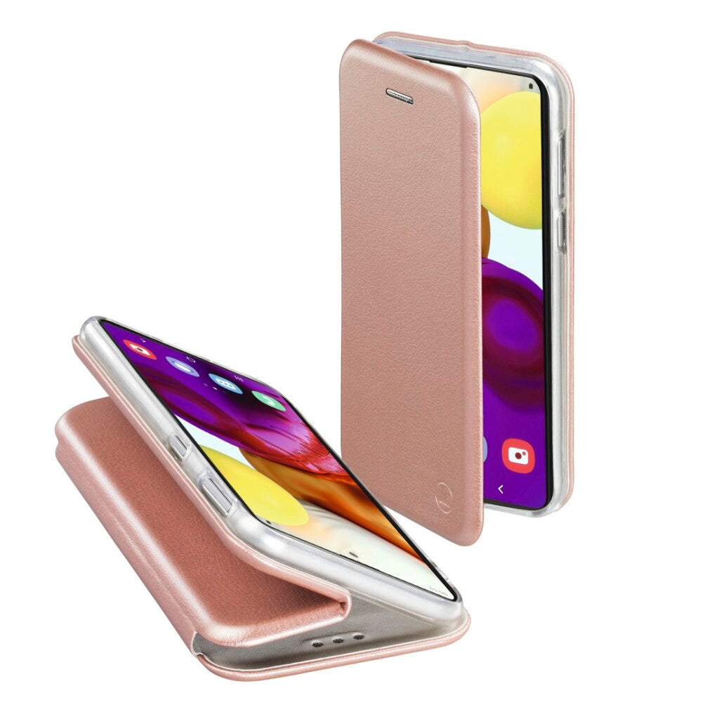 Hama brožurová křivka pro Samsung Galaxy A71 Roségoud