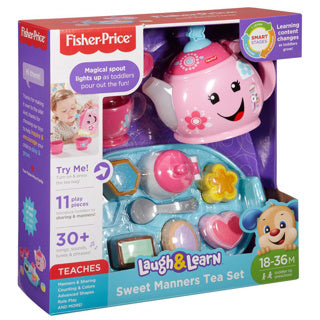 Mattel fisher-price leerplezier goede manieren theeservies (nl)