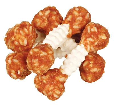 Trixie Denta zabavno piščančjo žvečenje Dumbells