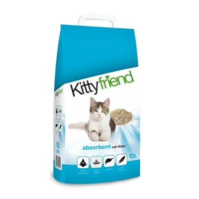 Kitty prijatelj absorpendi mačjo leglo