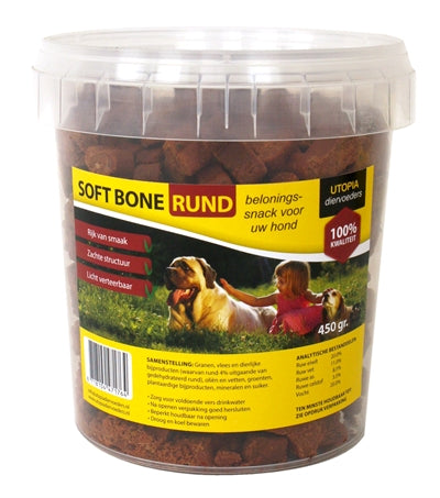 Utopia diertotaal soft Bones hovězí maso
