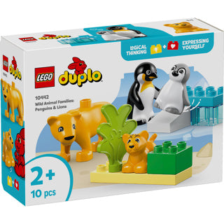 Lego Duplo Town 10442 Families of Wild Dieren: Penguins and Leeuwen